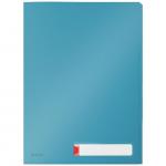 Leitz Cosy Privacy Tab Folder A4, 3 tabs, Calm Blue - Outer carton of 12 47160061