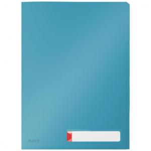 Leitz Cosy Privacy Tab Folder A4, 3 tabs, Calm Blue - Outer carton of