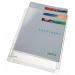 Leitz Premium Expanding Punched Pocket, Transparent, Heavy Duty Document sleeve, 170 Micron Polypropylene (Pack 5) - Outer carton of 10 47188