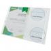 Leitz Pocket with CD sleeve A4 Clear, extra strong 0.13mm 30% pre-consumer recycled plastic PP sleeve, for 2 CDs (1 bag of 5) - Outer carton of 20 47613003