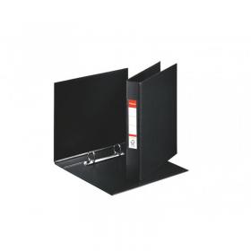 Esselte VIVIDA Ring Binder A5, Polypropylene, 25 mm, 2 Round Ring mechanism, VIVIDA Black - Outer carton of 10 47687