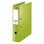 Esselte No.1 VIVIDA Foolscap 7.50mm Spine Plastic Lever Arch File - Green - Outer carton of 10 48086