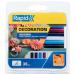 Rapid 7 mm Glue Sticks Coloured 5001363