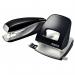 Leitz NeXXt Style Metal Office Hole Punch - Satin Black 50060094