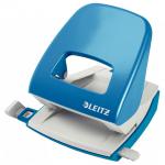 Leitz NeXXt Series Metal Office Hole Punch Light Blue 50080030