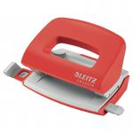 Leitz NeXXt Recycle Mini Hole Punch Red - Outer Carton of 6 50100025