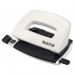 Leitz NeXXt WOW Metal Mini Hole Punch - Pearl White 50601001