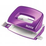 Leitz NeXXt WOW Metal Mini Hole Punch - Purple 50601062