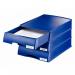 Leitz Plus Letter Tray Drawer Unit A4 - Blue - Outer carton of 4 52100035