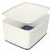 Leitz MyBox Large Wth Lid White/Grey 52164001