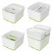 Leitz MyBox Large Wth Lid WhiteGreen 52164054