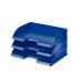 Leitz Plus Landscape Letter Tray A4 - Blue - Outer carton of 5 52180035