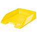 Leitz WOW Letter Tray Plus. A4. Yellow. - Outer carton of 5 52263016