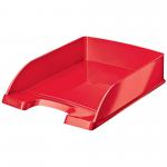 Leitz WOW Letter Tray Plus. A4. Red - Outer carton of 5 52263026