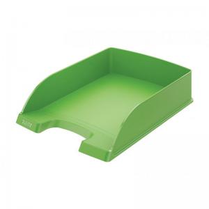 Leitz Plus Letter Tray, Standard. A4. Light Green - Outer carton of 5