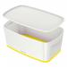 Leitz MyBox Small with lid, Storage Box 5 litre, W 318 x H 128 x D 191 mm. Yellow 52294016