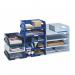 Leitz Sorty Standard Letter Tray W370xD272xH90mm - Blue - Outer carton of 4 52300035