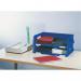 Leitz Sorty Jumbo Letter Tray (W x D x H) 470 x 355 x 90 mm - Blue - Outer carton of 6 52320035