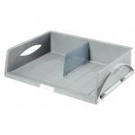 Leitz Sorty Jumbo Letter Tray (W x D x H) 470 x 355 x 90 mm - Grey - Outer carton of 6 52320085