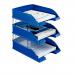 Leitz Plus Jumbo Letter Tray A4 - Blue - Outer carton of 4 52330035