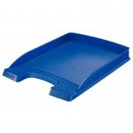 Leitz Plus A4 Slim Letter Tray - Blue - Outer carton of 10 52370035