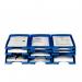 Leitz Plus A4 Slim Letter Tray - Blue - Outer carton of 10 52370035