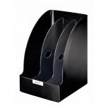 Leitz Plus Jumbo Book And Magazine Rack Black - Outer carton of 3 52390095