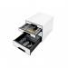 Leitz CUBE WOW 4 drawer unit (2 big and 2 small). A4 Maxi Whiteblack 52521001