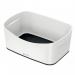 Leitz MyBox WOW Storage Tray. W 246 x H 98 x D 160 mm. White/black. - Outer carton of 4 52571095