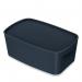 Leitz MyBox Cosy Storage Tray, 5 litre, W 318 x H 128 x D 191 mm, Velvet Grey 52630089