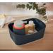 Leitz MyBox Cosy Organiser Tray Long, Storage, W 246 x H 98 x D 160 mm, Velvet Grey 52640089