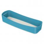 Leitz MyBox Cosy Organiser Tray Long, Storage, W 307 x H 55 x D 105 mm, Calm Blue 52650061