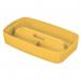 Leitz MyBox Cosy Organiser Tray with handle Small, Storage, W 307 x H 56 x D 181 mm, Warm Yellow 52660019