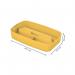 Leitz MyBox Cosy Organiser Tray with handle Small, Storage, W 307 x H 56 x D 181 mm, Warm Yellow 52660019