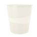 Leitz WOW Waste Bin 15 litre Pearl White 52781001