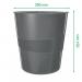 Leitz WOW Waste Bin 15 litre Ice Red 52781026