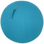 Leitz Active Sitting Ball Ergonomically Designed 65cm Diameter Includes Fabric Ball Cover Hand Air Pump  Ergo Cosy Range Calm Blue 52790061