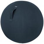 Leitz Active Sitting Ball Ergonomically Designed 65cm Diameter Includes Fabric Ball Cover Hand Air Pump  Ergo Cosy Range Velvet Grey 52790089