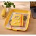 Leitz Cosy Letter Tray A4, Warm Yellow - Outer carton of 6 53580019