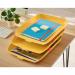 Leitz Cosy Letter Tray, Set of 3 A4, Warm Yellow 53582019