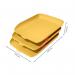 Leitz Cosy Letter Tray, Set of 3 A4, Warm Yellow 53582019