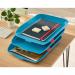 Leitz Cosy Letter Tray, Set of 3 A4, Calm Blue 53582061