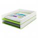 Leitz WOW Letter Tray Dual Colour. A4. Whitegreen 53611054