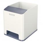 Leitz WOW Duo Colour Sound Pen Holder White 53631001