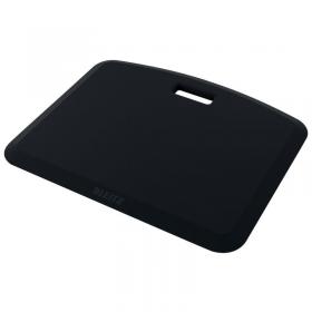 Leitz Anti Fatigue Mat, Cushioned For Home Or Office, Includes Handle, Reduces Fatigue, Leg & Foot Pain, Compact Size, Ergo Cosy, Velvet Grey 53690089