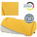 Leitz Desk Foot Rest, Adjustable Leg & Knee Support, Suitable For The Home Office, Relieves Shoulder & Back Ache, Ergo Cosy Range, Warm Yellow 53710019