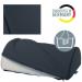 Leitz Desk Foot Rest, Adjustable Leg & Knee Support, Suitable For The Home Office, Relieves Shoulder & Back Ache, Ergo Cosy Range, Calm Blue 53710089