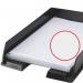 Esselte Quality Folder A4, glass clear, 0.08mm Polypropylene 30% pre-consumer recycled plastic (Pack 100) 54852