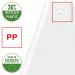 Esselte Quality Pocket A3, embossed clear, 0.09mm 30% pre-consumer Polypropylene (Pack 50) 55230