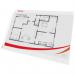 Esselte Quality Pocket A3, embossed clear, 0.09mm 30% pre-consumer Polypropylene (Pack 50) 55230